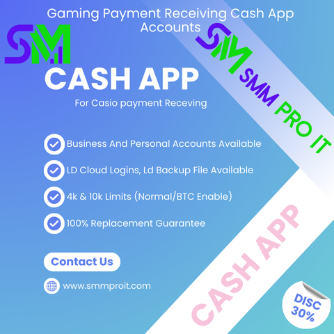 Top 10 Reasons to Buy a Verified Cash App Account from smmproit Today
